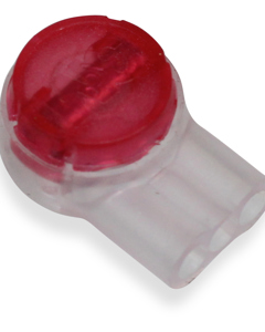 IDC connector 3-fold silicone 0.14 - 0.5mm² red